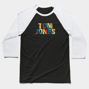 Retro Color - Tom Jones Baseball T-Shirt